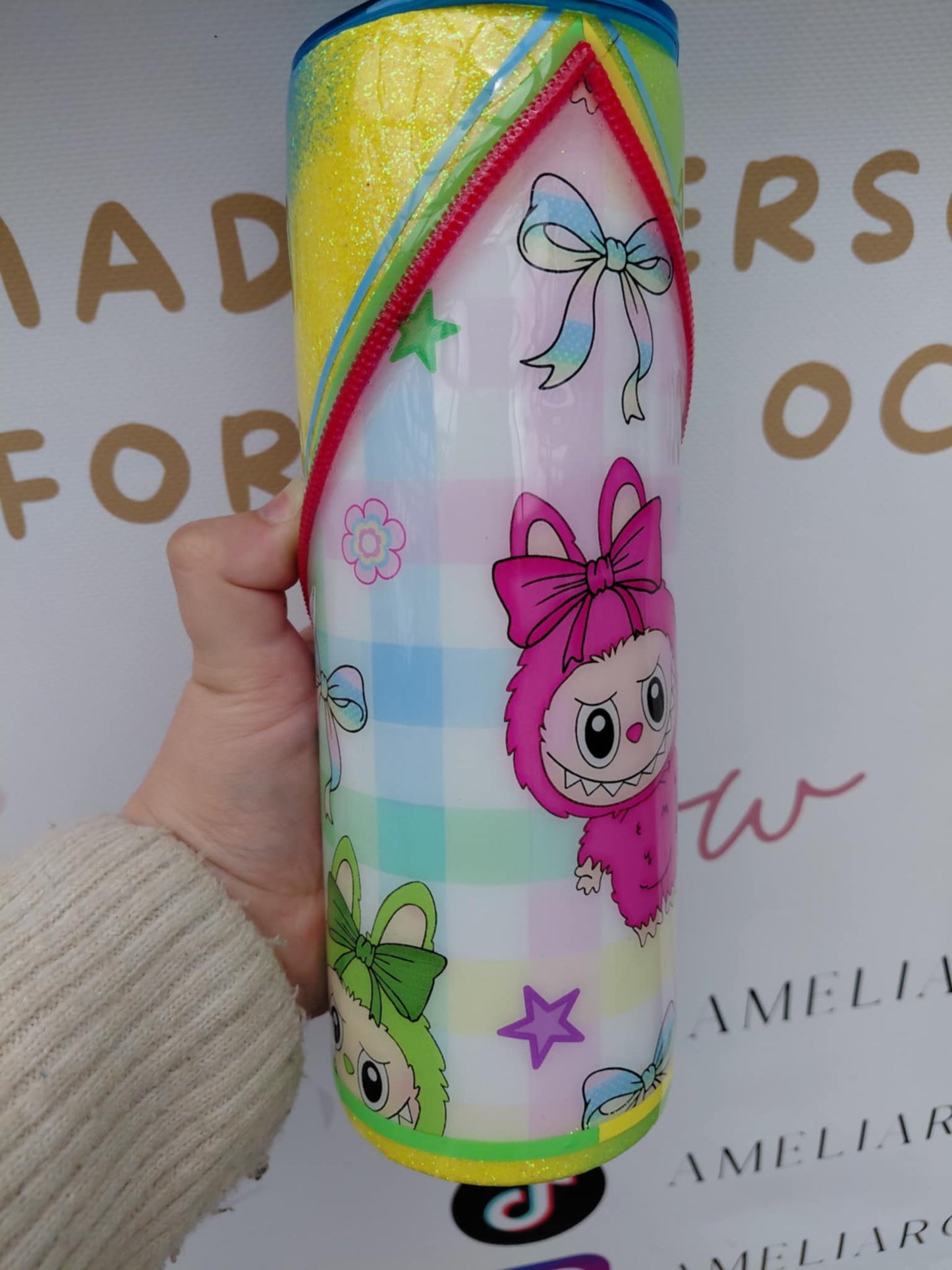 Monsters Zipper Tumbler