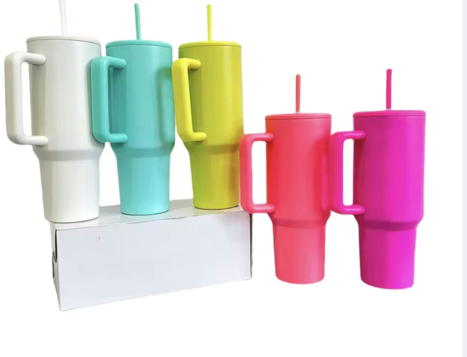 40oz handled tumbler