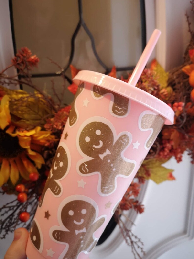 gingerbread 24oz cold cup