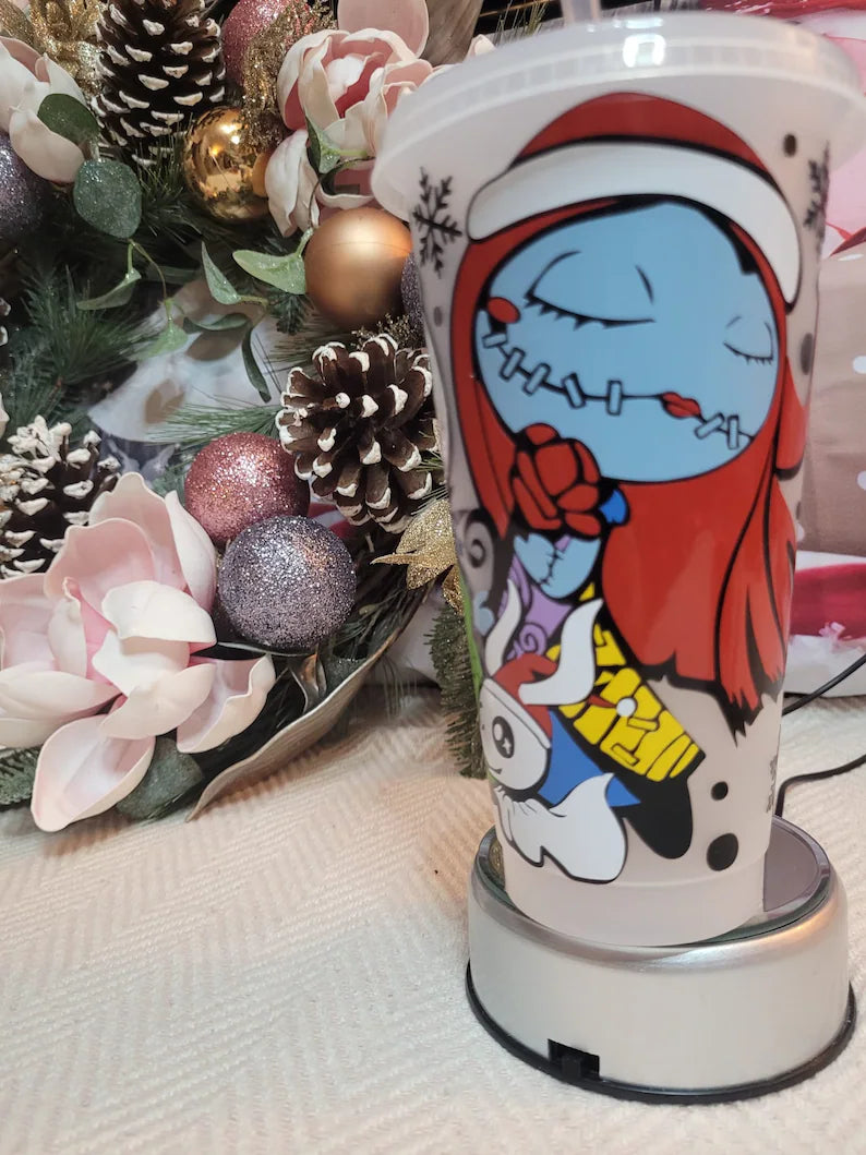 Nightmare Before Christmas inspired 24oz Cold Cup