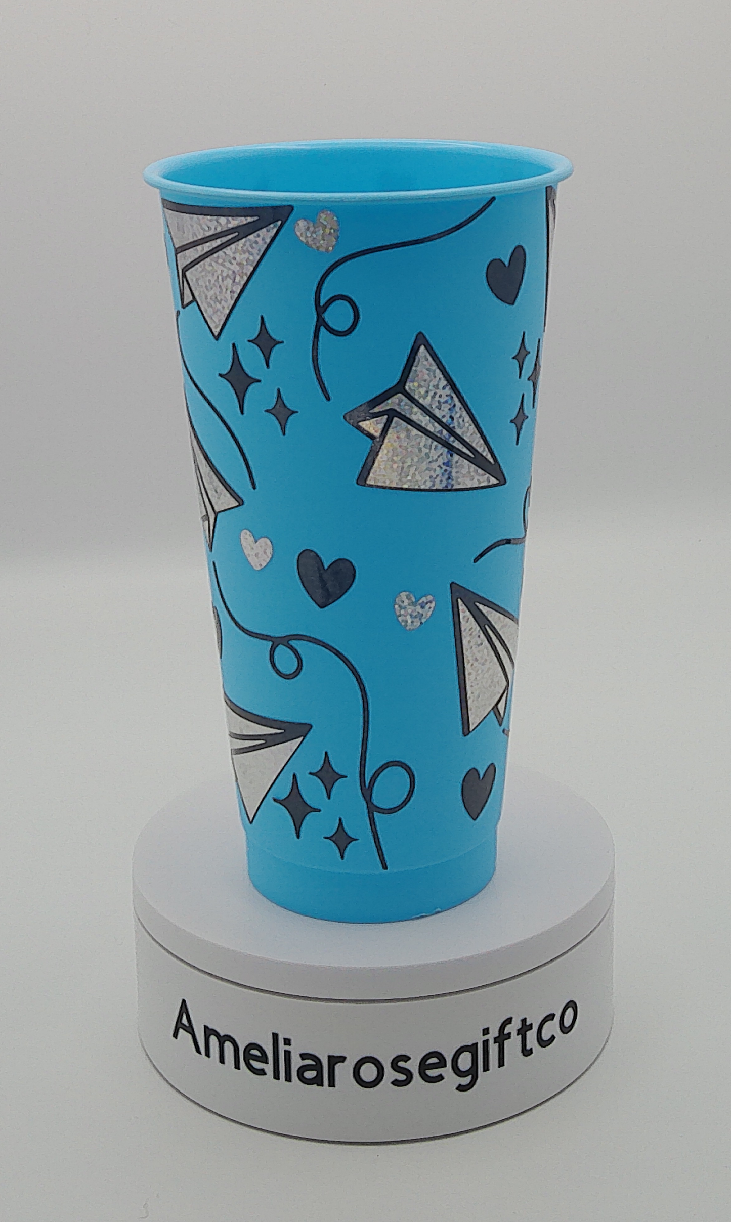 paper airplane 24oz Cold Cup