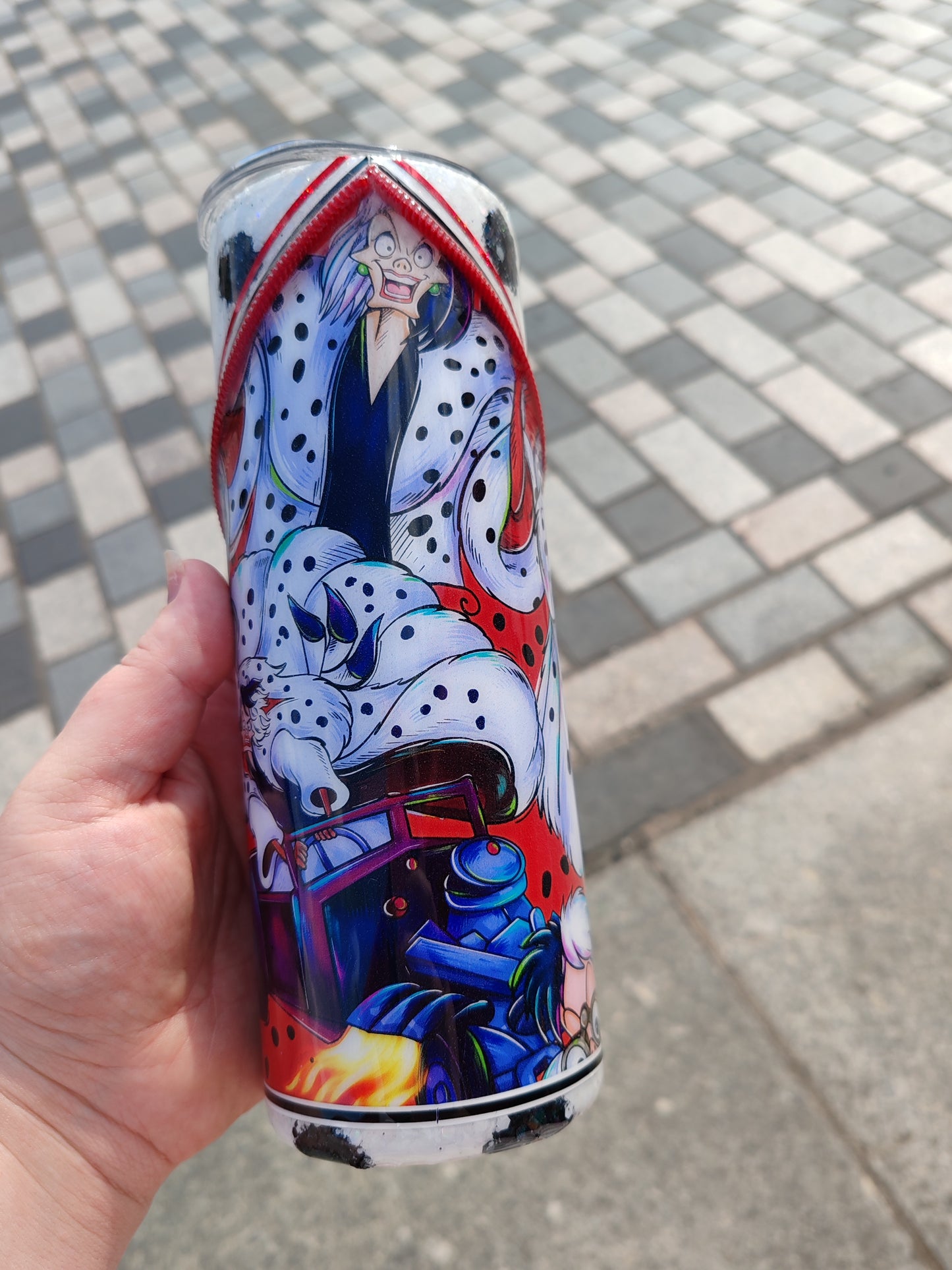 Cruella Zipper Tumbler