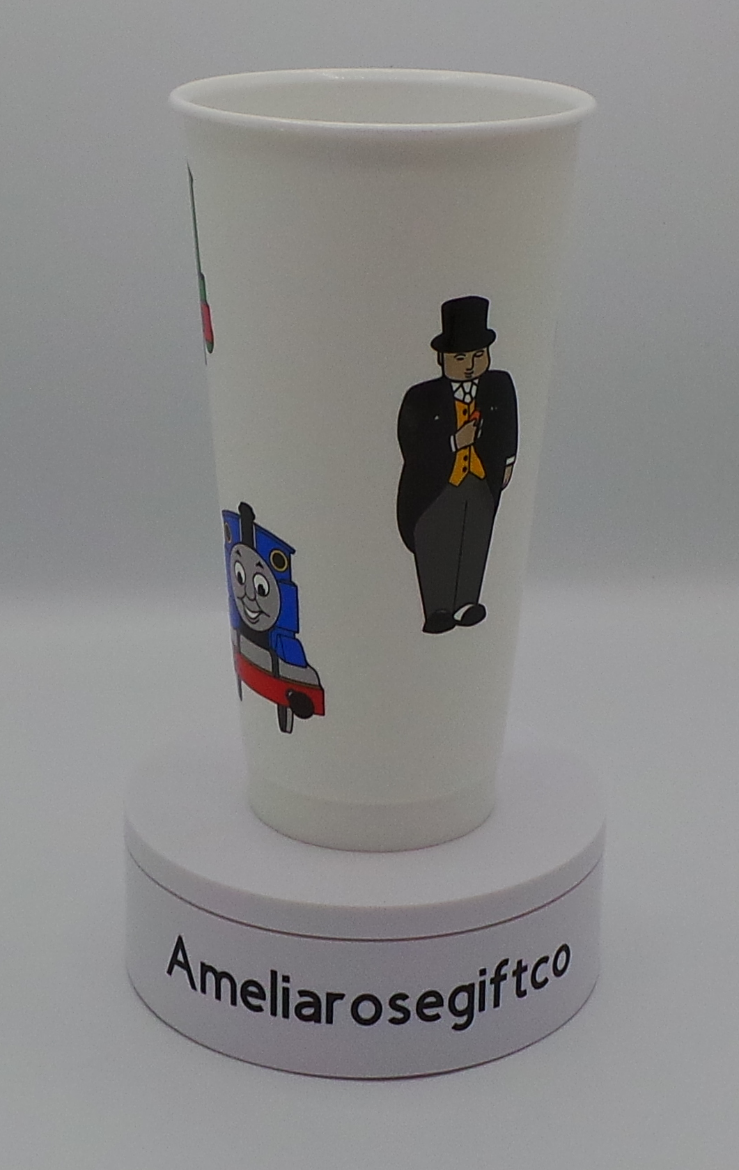 Thomas the tank 24oz cold cup