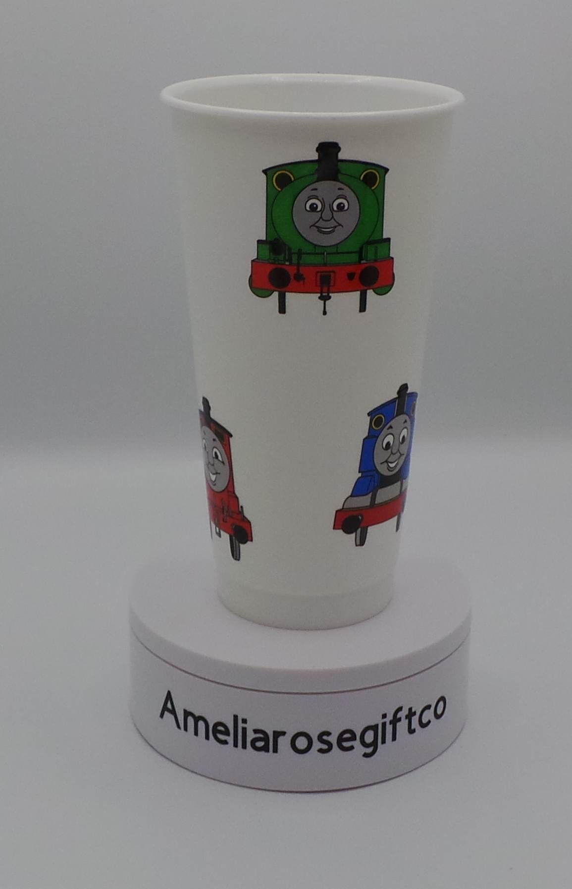Thomas the tank 24oz cold cup