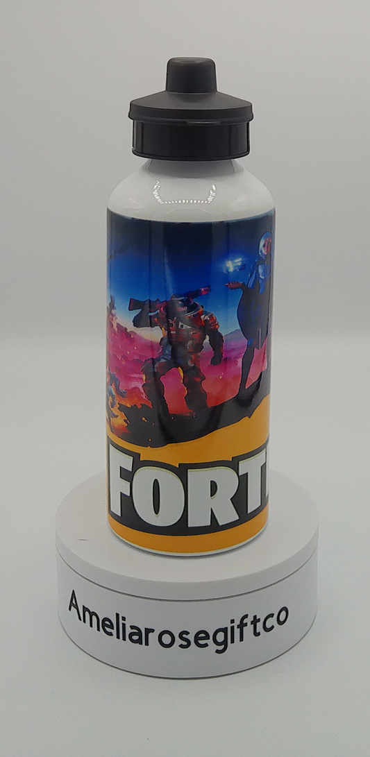 Fortnight inspired water bottle