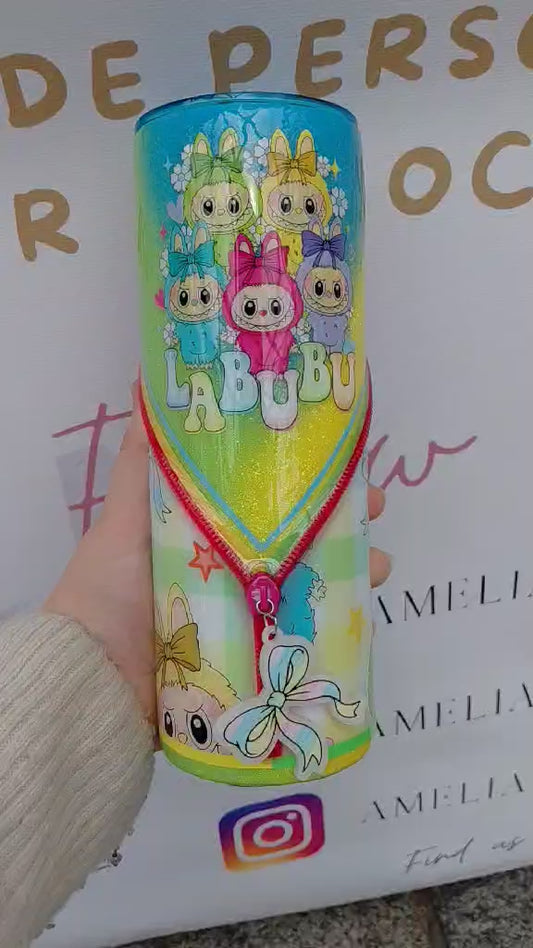 Monsters  Zipper Tumbler