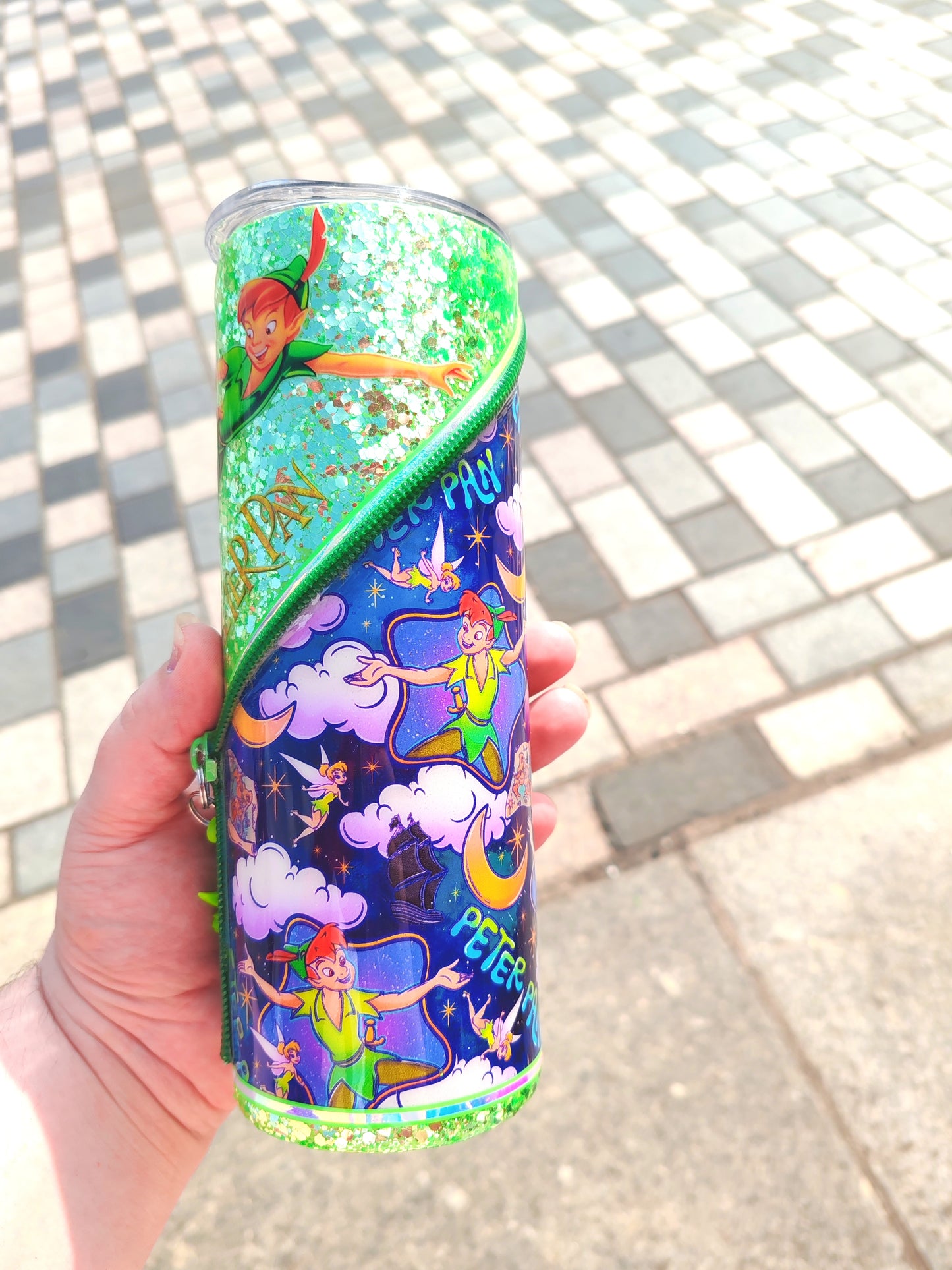 Neverland Zipper Tumbler