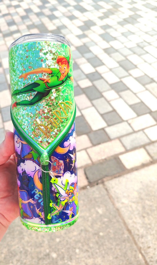 Neverland Zipper Tumbler