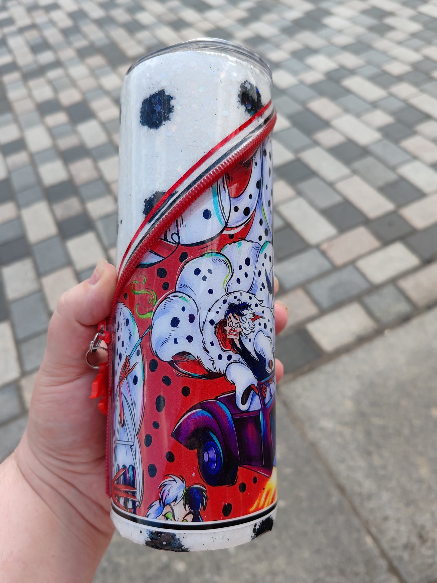 Cruella Zipper Tumbler