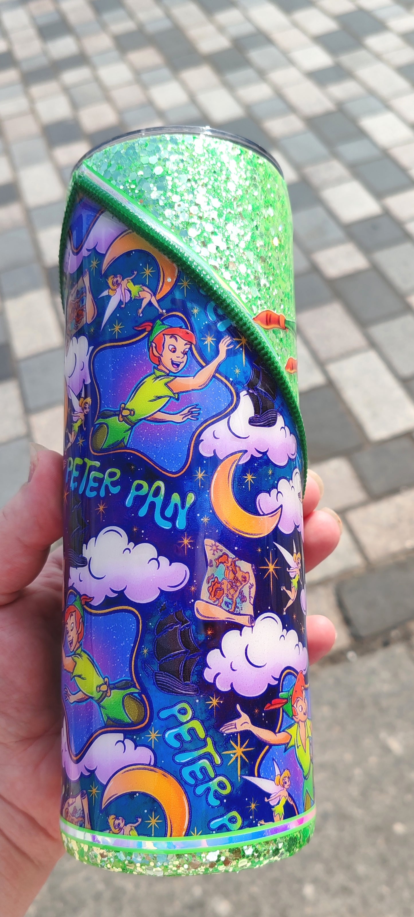 Neverland Zipper Tumbler