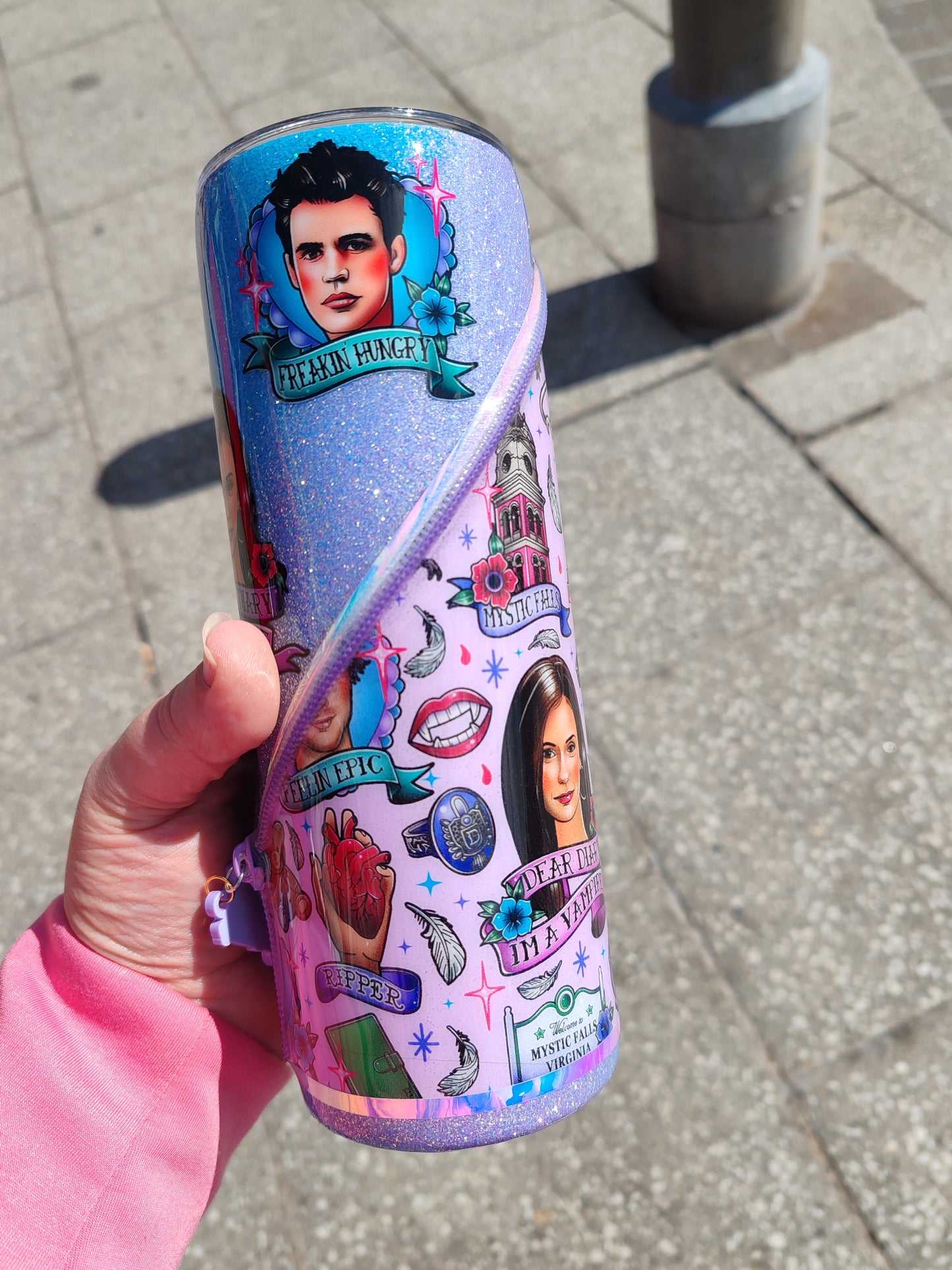 TVD Zipper Tumbler