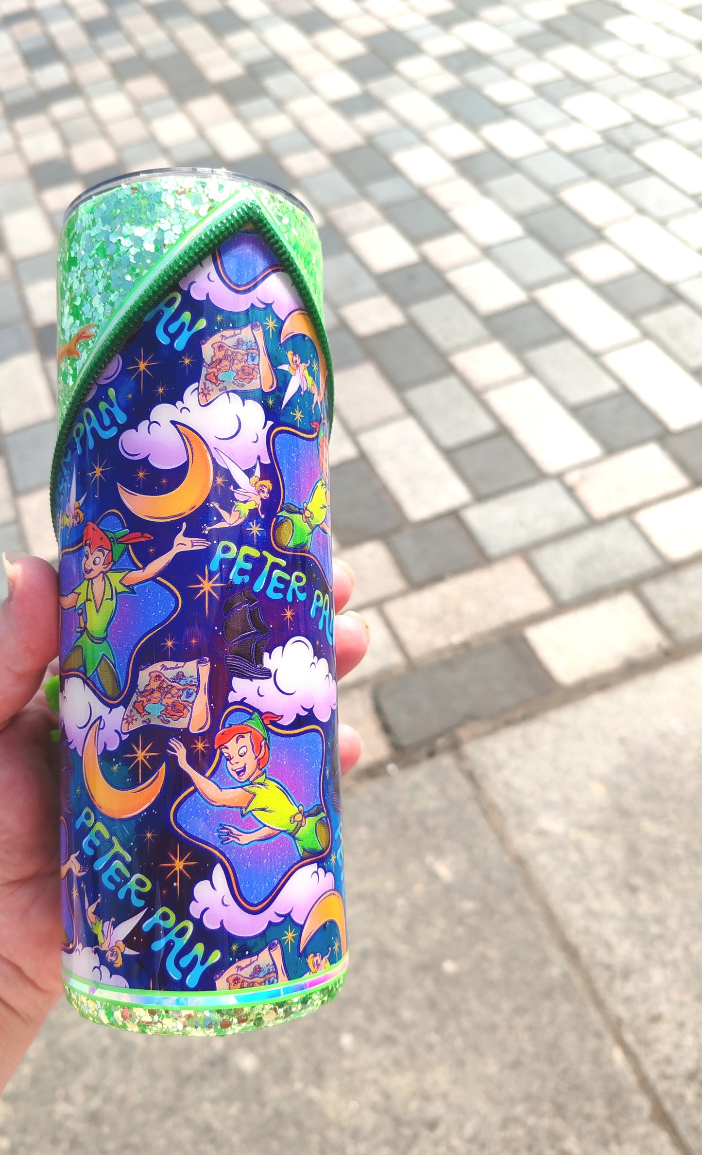 Neverland Zipper Tumbler